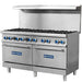 Standard Range SR-R60-NG 60" Natural Gas Commercial Range with 10 Burner, 2 Oven, 366,000 BTU - Top Restaurant Supplies