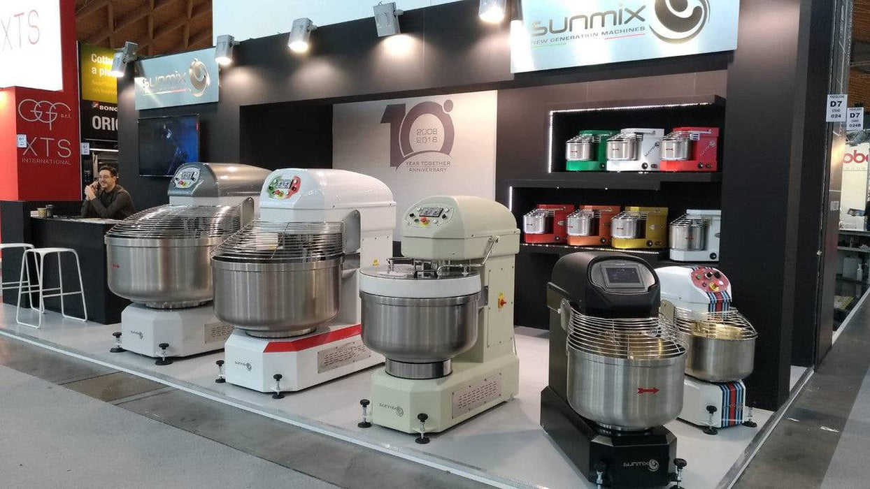 Sunmix SUN250 CL Classic Line Spiral Mixer, 391 Qt. Bowl 330 Lb. Flour Capacity, 2 Speed - CALL FOR PRICING - Top Restaurant Supplies