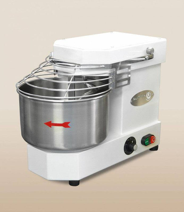 Sunmix SUN20 Small Line Spiral Mixer, 26.5 Qt. Bowl 26.5 Lb. Flour Capacity, 6 Speed - Top Restaurant Supplies