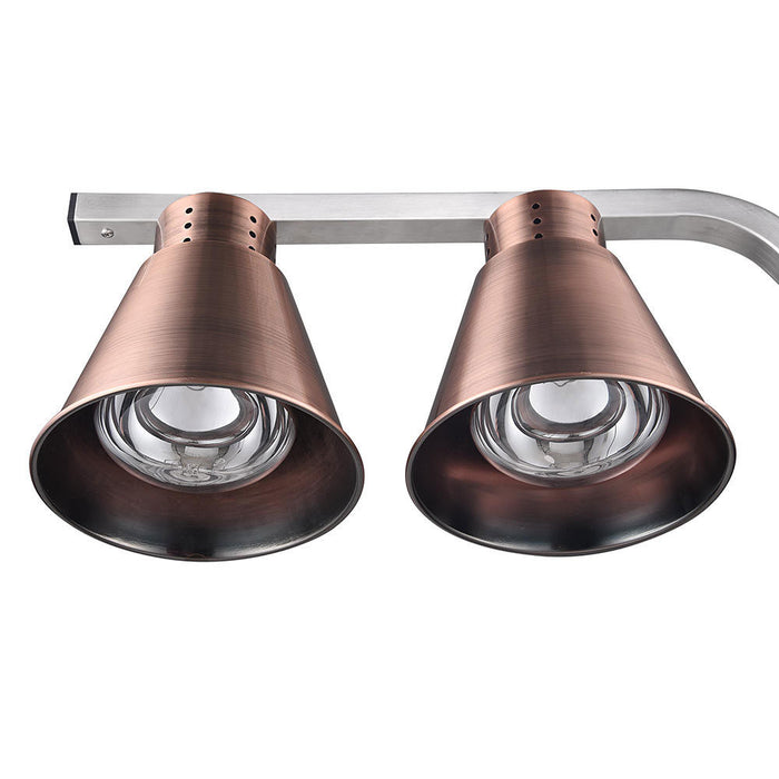 Dual Heat Lamp Food Warmer - Top Restaurant Supplies - Countertop Food Warmer - Top Restaurant Supplies