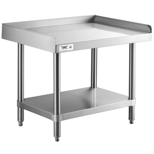 24" x 30" 16-Gauge Stainless Steel Equipment Stand With Undershelf - Top Restaurant Supplies - Stainless Steel Equipment Stand - Tortilla Masters