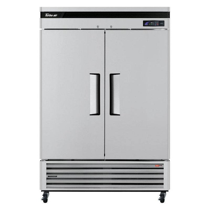 Turbo Air TSR-49SD-N6 2 Solid Door Refrigerator, Bottom Mount, 42.6 Cu. Ft. - Top Restaurant Supplies