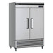 Turbo Air TSR-49SD-N6 2 Solid Door Refrigerator, Bottom Mount, 42.6 Cu. Ft. - Top Restaurant Supplies