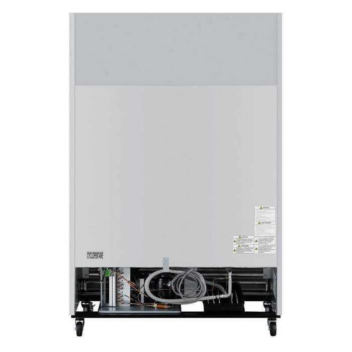 Turbo Air TSR-49SD-N6 2 Solid Door Refrigerator, Bottom Mount, 42.6 Cu. Ft. - Top Restaurant Supplies