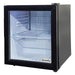 Unity U-CR1 17" Black Countertop Display Refrigerated Merchandiser - 1.8 cu ft. - Top Restaurant Supplies
