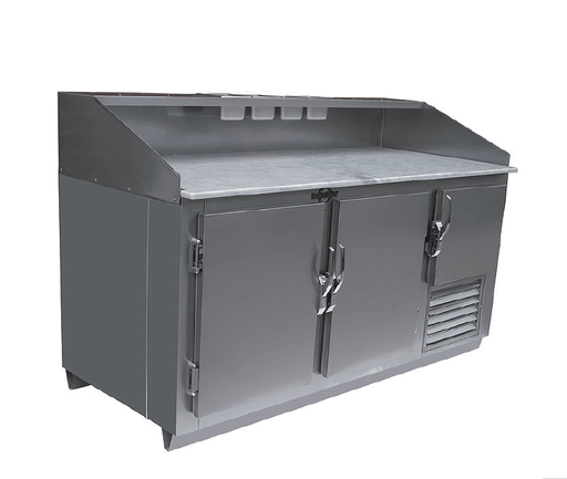 Universal Coolers SC-117-DRT 117" 4 1/2 Door Dough Retarder Table with 16 Pans - Top Restaurant Supplies