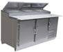 Universal Coolers SC-72-PPT 72" Pizza Prep Table, Stainless Steel - Top Restaurant Supplies