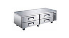 Universal Coolers CBI-72 72" Refrigerated Chef Base with 4 Drawers and 8xl/1 GNPans - Top Restaurant Supplies