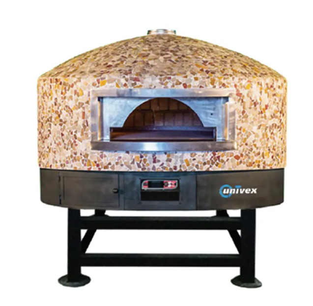 Univex Dome47rt Stone Hearth Rotating Deck Dome Oven - Top Restaurant Supplies
