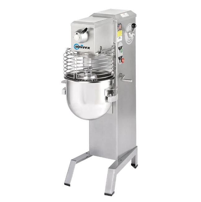 Univex Srmf20+ 20 Qt., Mixer Floor Model, 1/2 Hp, Ss Bowl - 120/60/1 - Top Restaurant Supplies
