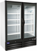Valpro VP2R-48M Two Swing Full Glass Door Merchandiser Refrigerator – 48 Cu. Ft. - Top Restaurant Supplies