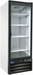 Valpro VP1R-23M Single Swing Full Glass Door Merchandiser Refrigerator – 23 Cu. Ft. - Top Restaurant Supplies