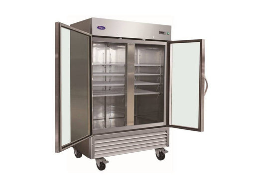 Valpro VP2FG-HC 49 cu. ft. Double Glass Door Freezer - Top Restaurant Supplies