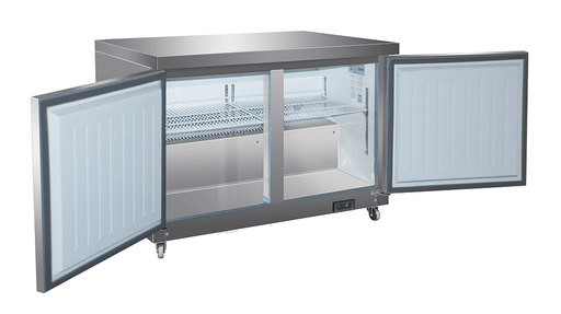 Valpro VPUCR48 12 cu. ft. Two Solid Door 48” Refrigerator - Top Restaurant Supplies