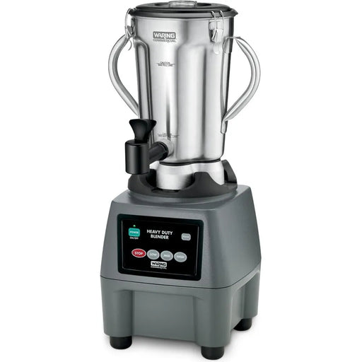 Waring CB15SF One Gallon, 3.75 HP Blender, Electronic Touchpad Controls with Spigot - Top Restaurant Supplies - Blender - Waring