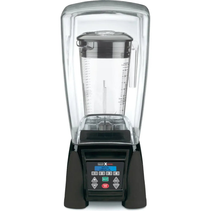 Waring MX1500XTX 3.5 HP Blender w/ LCD Display, Programmable & 64 oz. Container & Sound Enclosure - Top Restaurant Supplies - Blender - Waring
