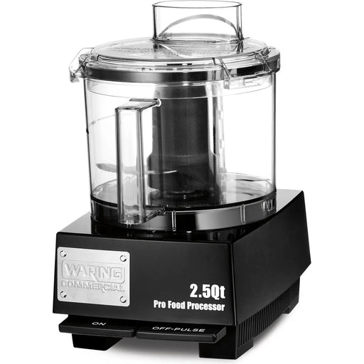 Waring WFP11SW 2.5-Qt. Bowl Cutter Mixer with Flat Lid and LiquiLock® Seal System - Top Restaurant Supplies - Blender - Waring