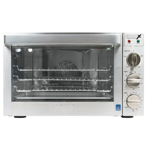 Waring WCO500X Half Size Countertop Convection Oven - 120V, 1700W - Top Restaurant Supplies - Convection Oven - Waring