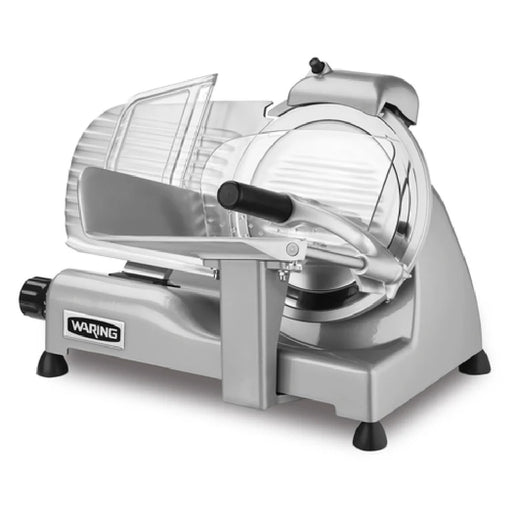 Waring WCS220SV 18 Inch Electric Food Slicer with Adjustable Slice Thickness - Top Restaurant Supplies - Food Slicer - Waring