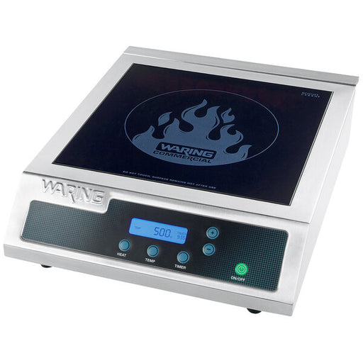 Waring WIH800 Double Induction Range with Step Up - 208/240V, 3600W - Top Restaurant Supplies - Induction Range - Waring