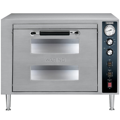 Waring WPO700 Double Deck Countertop Pizza Oven - 240V - Top Restaurant Supplies - Pizza Oven - Waring