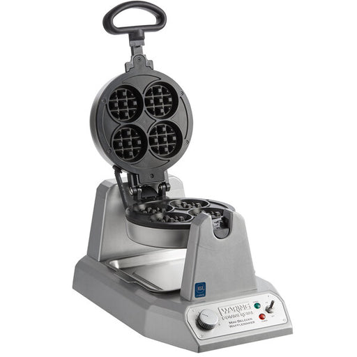 Waring WMB400X Mini Belgian Waffle Maker - 120V, 1200W - Top Restaurant Supplies - Waffle Maker - Waring