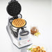Waring WW200 Double Belgian Waffle Iron / Maker - 120V - Top Restaurant Supplies - Waffle Maker - Waring