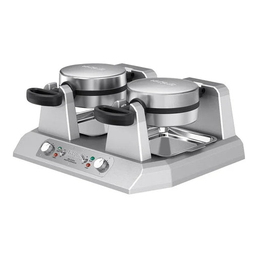 Waring WW250X2 Non-Stick Double Belgian Waffle Maker - 120V, 2400W - Top Restaurant Supplies - Waffle Maker - Waring