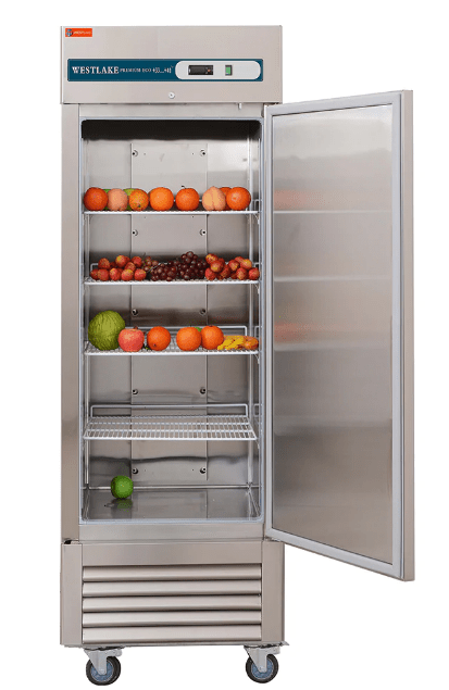 Westlake WKR-23B 23 Cu.ft Stainless Steel Reach-in Refrigerator - Top Restaurant Supplies