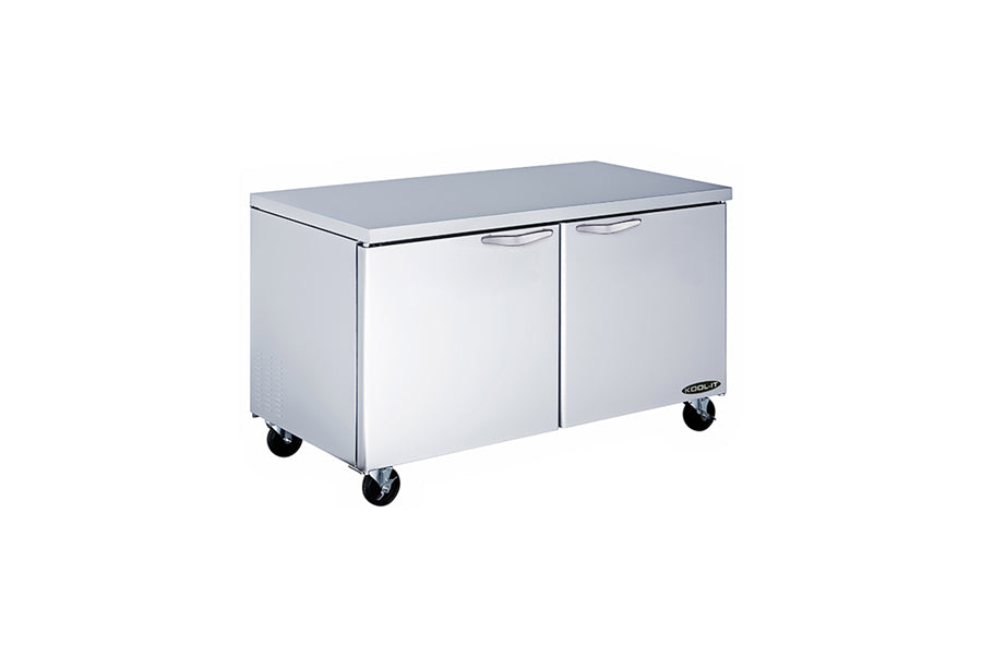 Kool-It KUCF-60-2 60??Undercounter Freezer, 16.7 Cu. Ft. - Top Restaurant Supplies