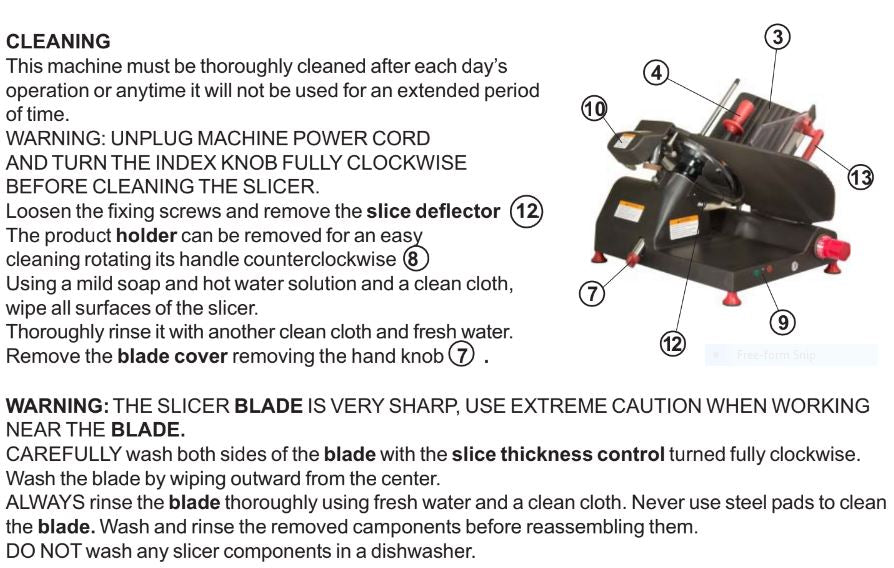 Axis AX-S13GA 13'' Auto Slicer - Top Restaurant Supplies