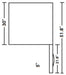 Kool-It KUCR-27-1 27??Undercounter Refrigerator, 7 Cu. Ft. - Top Restaurant Supplies