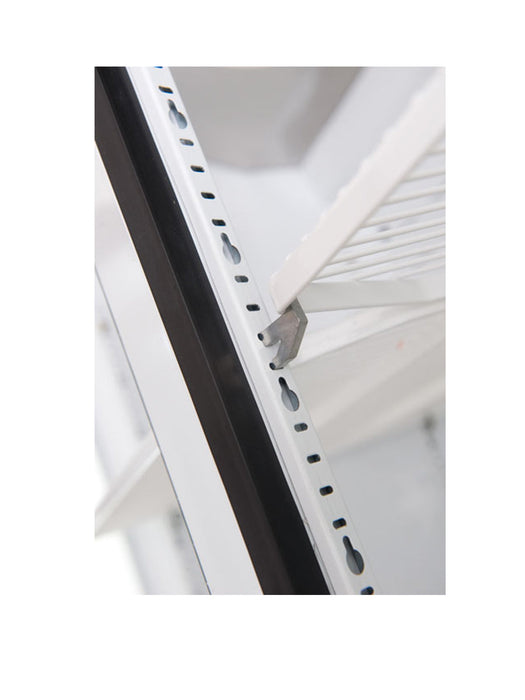 Pro-kold DURF 32W Two Door Display Freezer - Top Restaurant Supplies