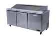 Kool-It KSTM-72-3 72??Megatop Sandwich Prep Table, 20.2 Cu. Ft. - Top Restaurant Supplies