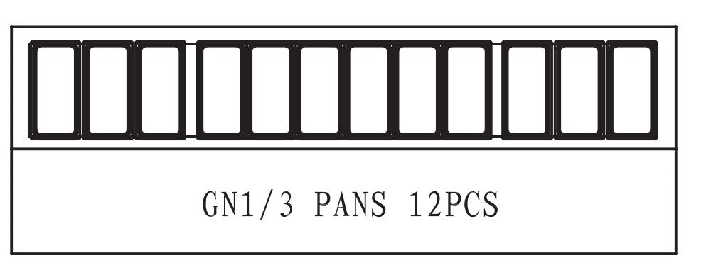 IKON IPP94 Pizza Prep Table, 94.2" Wide, 28.47 Cu. Ft. - Top Restaurant Supplies
