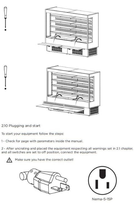 Hydra-Kool KGH-OF-30-S KGH-OF Grab-N-Go High Profile Case - Top Restaurant Supplies