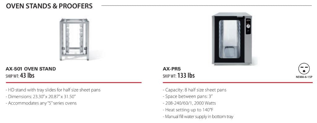 Axis AX-513 Half Size Convection Oven, Manual Controls, 3 Shelves - Top Restaurant Supplies