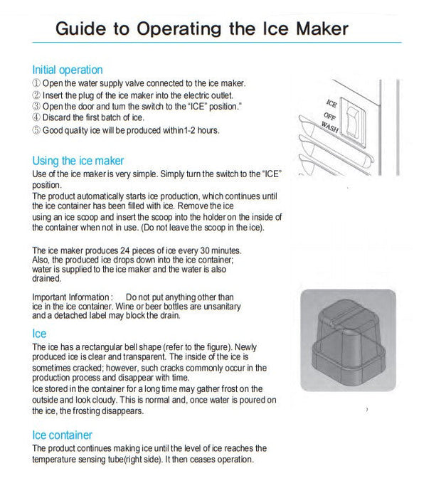 Kool-It KOU-70-AB Undercounter Outdoor Ice Maker, 66 Lbs. Per Day, undercounter, bell-shaped ice - Top Restaurant Supplies