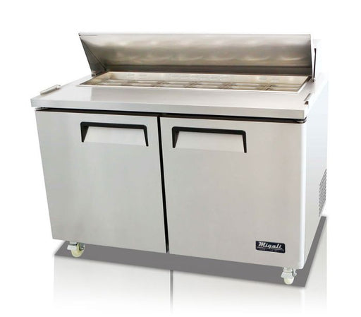 Migali C-SP60-16-HC  16 Pan  Sandwich Prep Table 60" - Top Restaurant Supplies