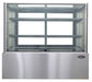Kool-It KBF-36 Flat Glass Display Case, 35.4" Wide, 10 Cu. Ft. - Top Restaurant Supplies