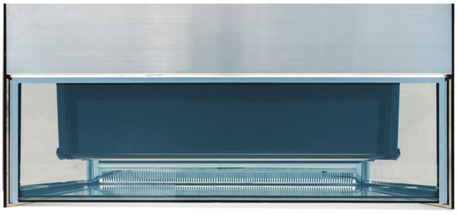 Kool-It KBF-36 Flat Glass Display Case, 35.4" Wide, 10 Cu. Ft. - Top Restaurant Supplies