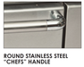 Imperial Range IR-6-G24 ro Series 60" Gas Range, 6 Burners, 24" Range, 2 Ovens - Top Restaurant Supplies