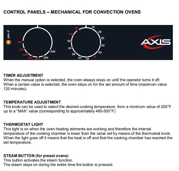 Axis AX-CL06D Full Size Combi Oven Digital Controls - Reversing Fans - 6 Shelves - Top Restaurant Supplies