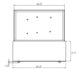 Kool-It KBF-48D Flat Glass Display Case, 48" Wide, 13.7 Cu. Ft. - Top Restaurant Supplies