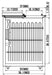 IKON IBC-64 Bottle Cooler, 64.3" Wide, 20 Cu. Ft. - Top Restaurant Supplies