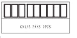 IKON IPP71 Pizza Prep Table, 70.8" Wide, 19.25 Cu. Ft. - Top Restaurant Supplies