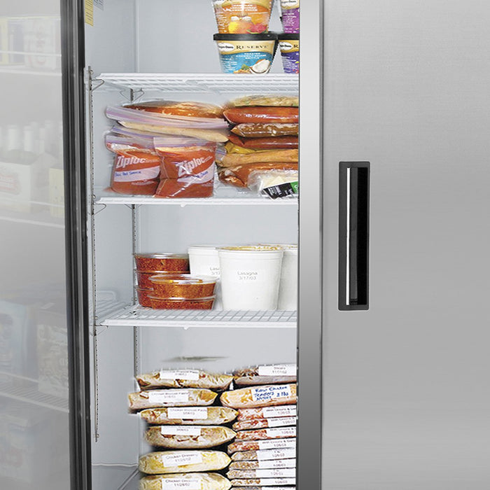 MCFT-72FDHC Maxx Cold Triple Door, Solid Door Reach-In Freezer, Top Mount, 72 Cu ft - Top Restaurant Supplies