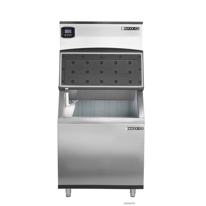 MIM370NH Maxx Ice 370 lb Intelligent Series Modular Ice Machine, 30” Wide Half-Dice - Top Restaurant Supplies