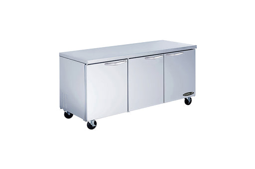 Kool-It KUCR-72-3 72??Undercounter Refrigerator, 20.2 Cu. Ft. - Top Restaurant Supplies