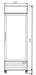 Kool-It KGM-23 Single Glass Door Cooler, 27.6" Wide, 20.9 Cu. Ft. - Top Restaurant Supplies